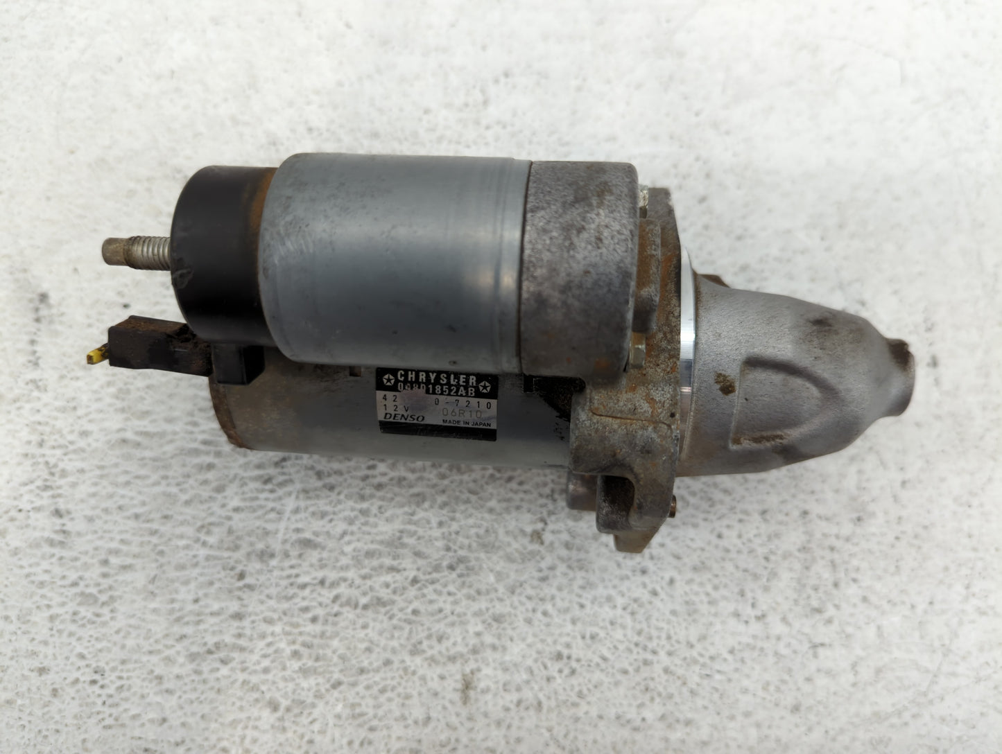 2014 Dodge Ram 1500 Car Starter Motor Solenoid OEM P/N:428000-7210 04801852AB Fits Fits 2011 2012 2013 2015 2016 OEM Used Au