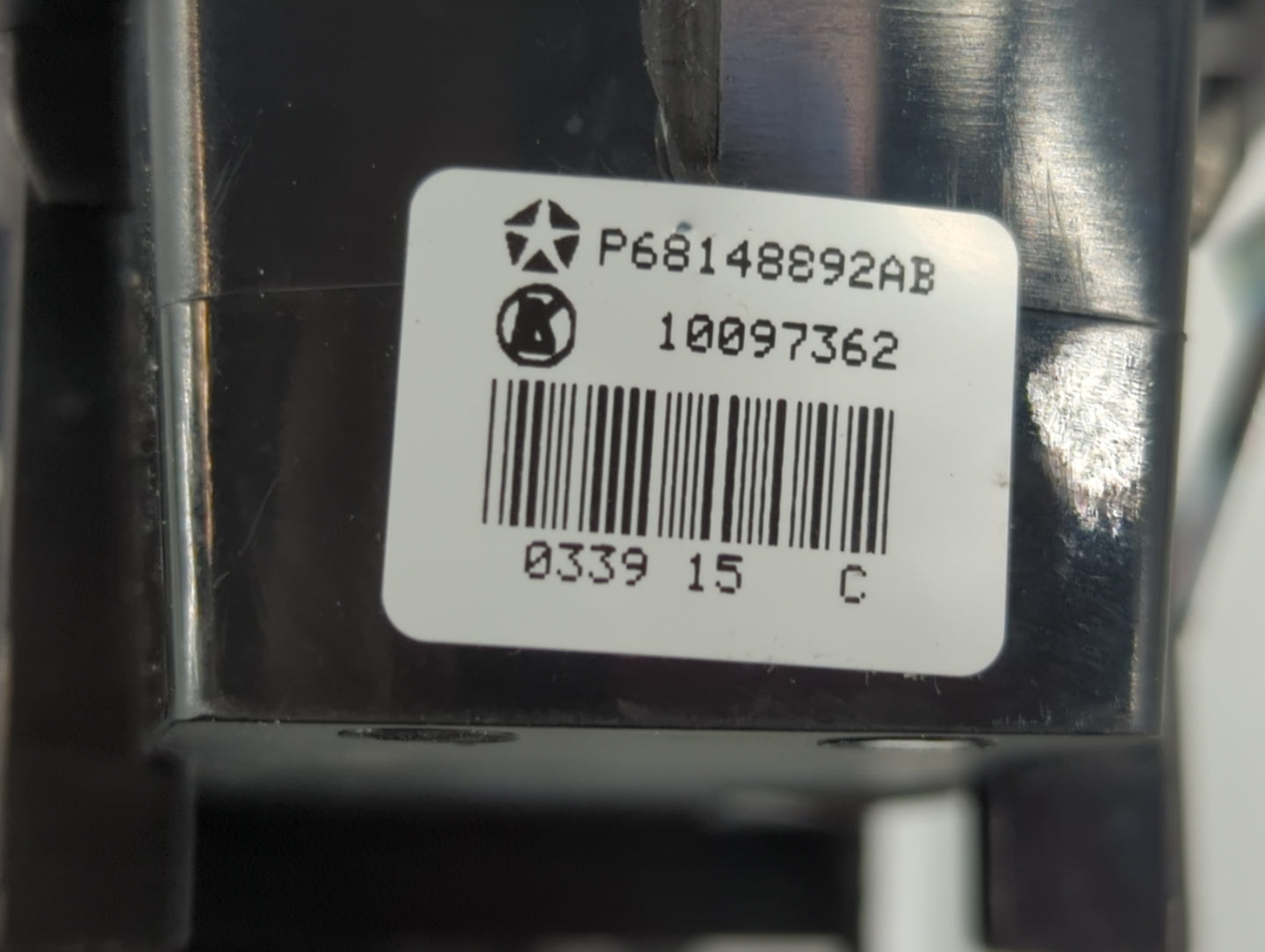2014 Dodge Ram 1500 Master Power Window Switch Replacement Driver Side Left P/N:P68148892AB Fits OEM Used Auto Parts - Oemus