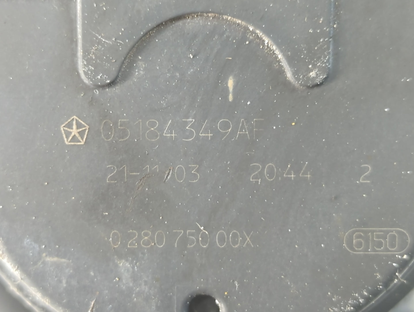 2014 Dodge Ram 1500 Throttle Body P/N:05184349AF Fits Fits 2011 2012 2013 2015 2016 2017 2018 2019 2020 2021 2022 OEM Used A
