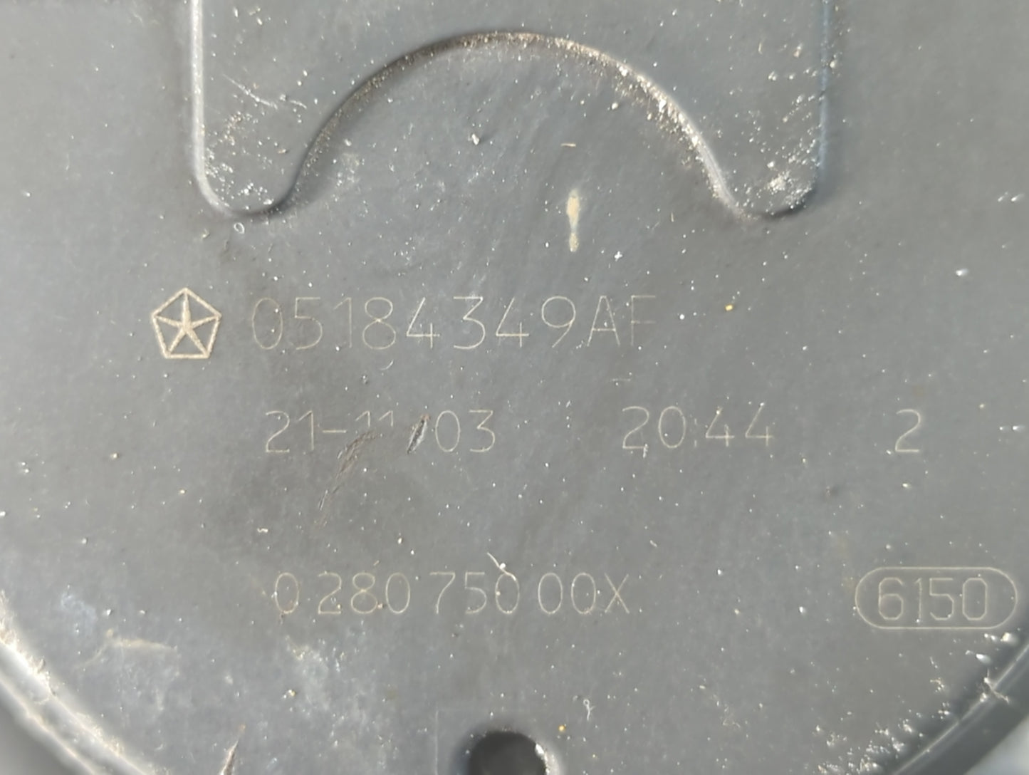 2014 Dodge Ram 1500 Throttle Body P/N:05184349AF Fits Fits 2011 2012 2013 2015 2016 2017 2018 2019 2020 2021 2022 OEM Used A