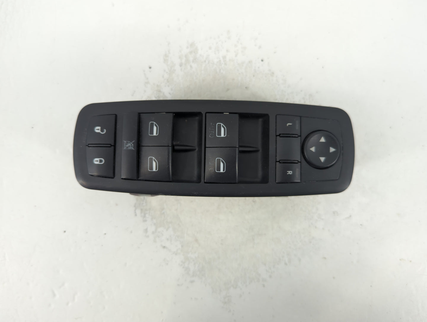 2014 Dodge Ram 1500 Master Power Window Switch Replacement Driver Side Left P/N:68110866AA Fits Fits 2012 2013 2015 2016 OEM