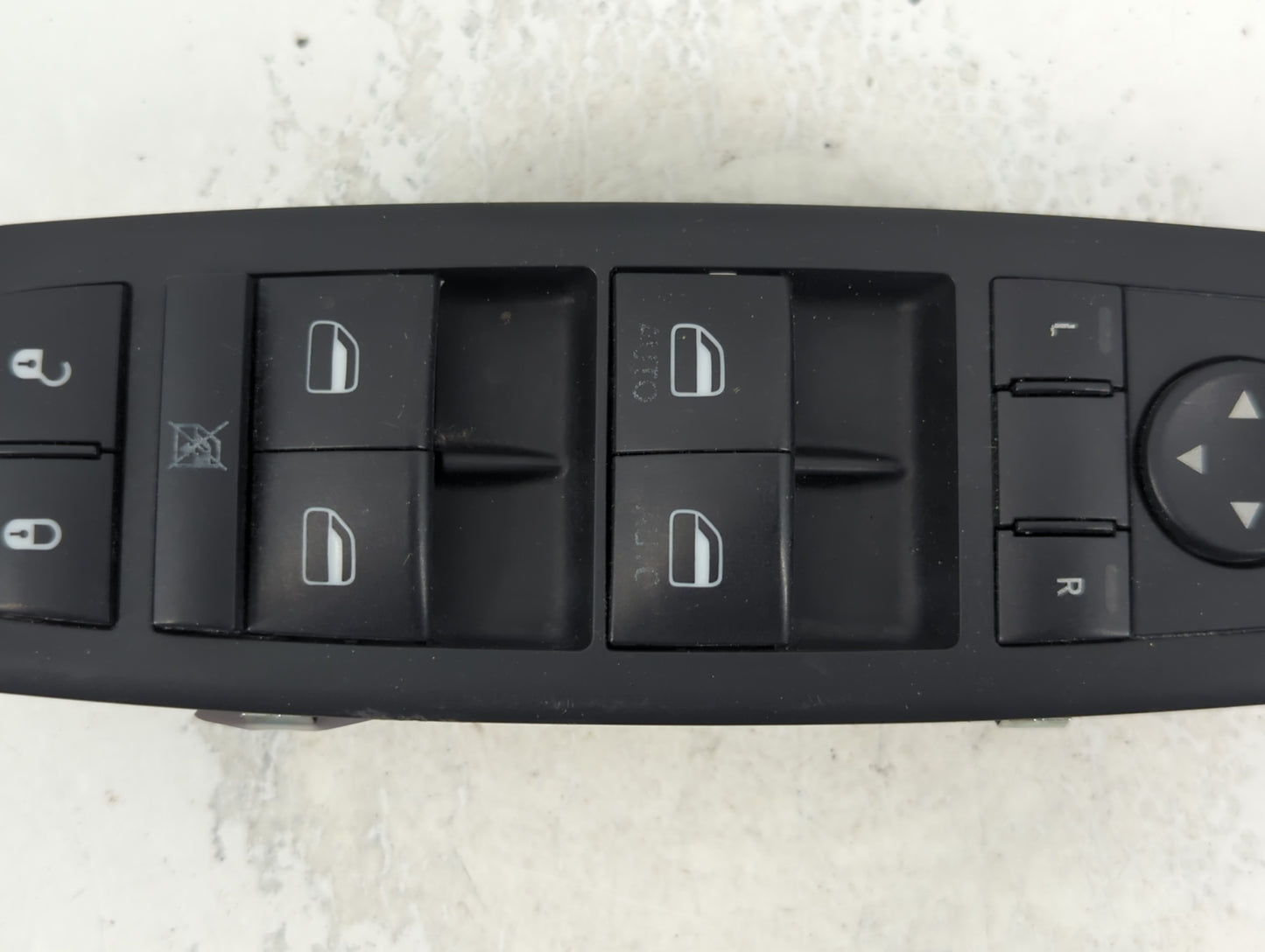 2014 Dodge Ram 1500 Master Power Window Switch Replacement Driver Side Left P/N:68110866AA Fits Fits 2012 2013 2015 2016 OEM