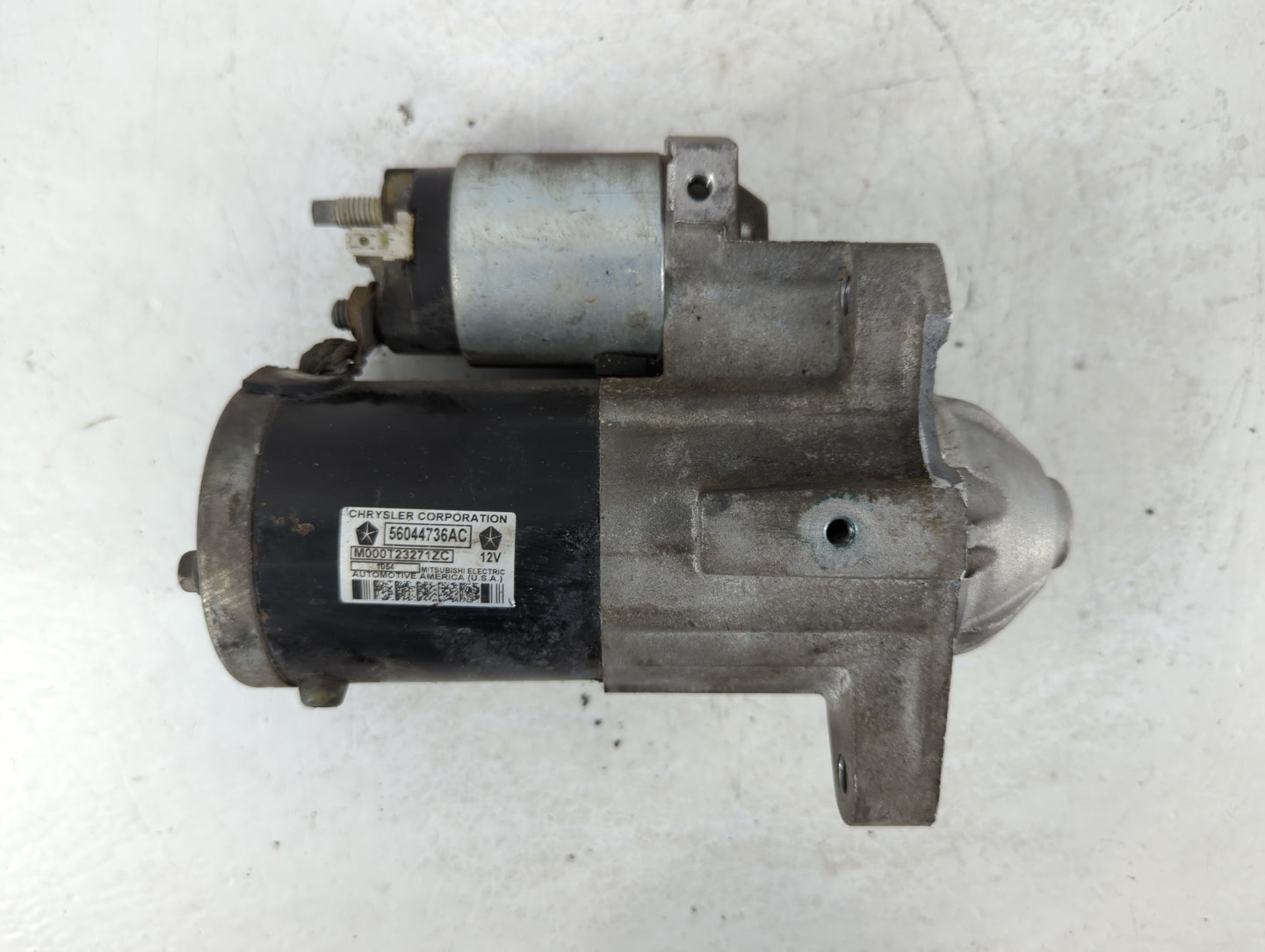 2014 Dodge Ram 1500 Car Starter Motor Solenoid OEM P/N:M000T23271ZC 56044736AC Fits OEM Used Auto Parts - Oemusedautoparts1.
