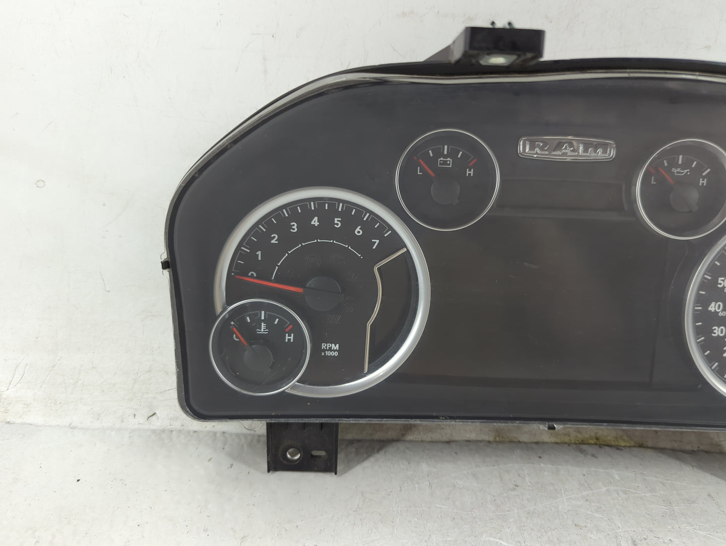 2014 Dodge Ram 1500 Instrument Cluster Speedometer Gauges Miles:1K Fits OEM Used Auto Parts - Oemusedautoparts1.com