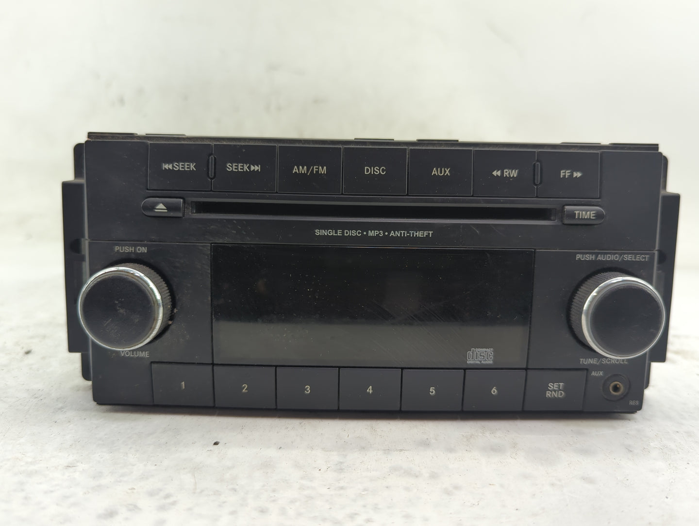 2012-2020 Dodge Grand Caravan Radio AM FM Cd Player Receiver Replacement P/N:P05091301AC Fits OEM Used Auto Parts - Oemuseda