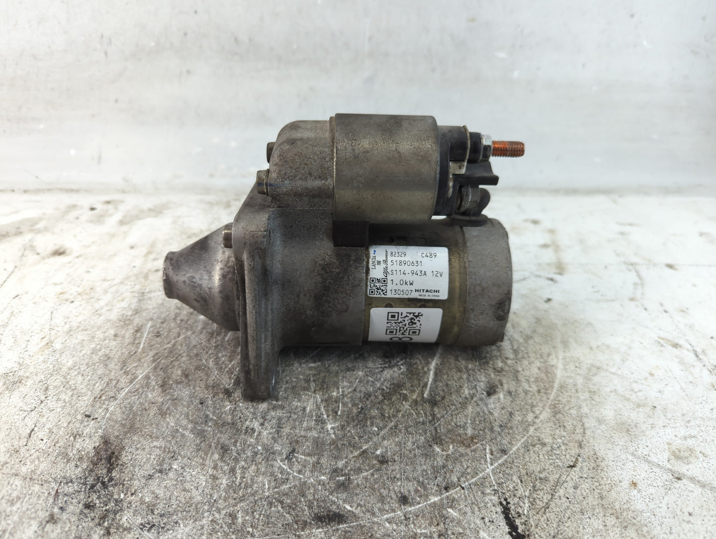 2014-2017 Fiat 500 Car Starter Motor Solenoid OEM P/N:51890631 Fits Fits 2014 2015 2016 2017 2018 OEM Used Auto Parts - Oemu