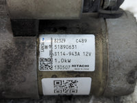 2014-2017 Fiat 500 Car Starter Motor Solenoid OEM P/N:51890631 Fits Fits 2014 2015 2016 2017 2018 OEM Used Auto Parts - Oemu