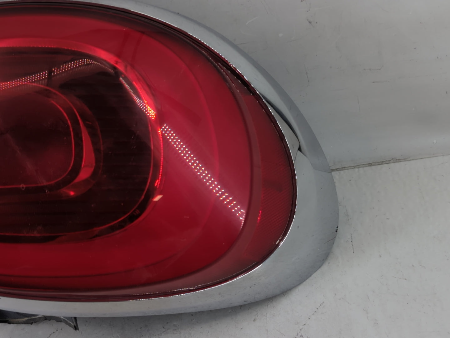 2012-2017 Fiat 500 Tail Light Assembly Driver Left OEM P/N:519223008 Fits Fits 2012 2013 2014 2015 2016 2017 OEM Used Auto P