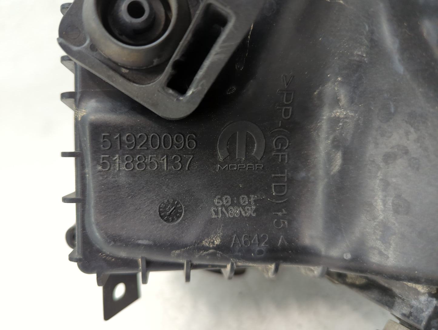 2014-2015 Fiat 500 Air Cleaner Intake-duct Hose Tube - Oemusedautoparts1.com