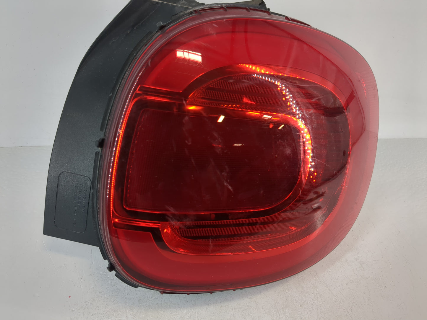 2014 Fiat 500 Tail Light Assembly Passenger Right OEM P/N:51950499 Fits OEM Used Auto Parts - Oemusedautoparts1.com
