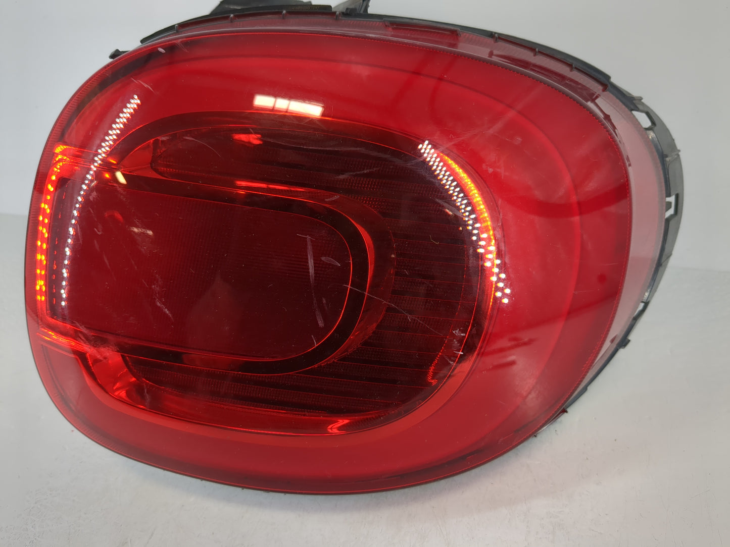 2014 Fiat 500 Tail Light Assembly Passenger Right OEM P/N:51950499 Fits OEM Used Auto Parts - Oemusedautoparts1.com