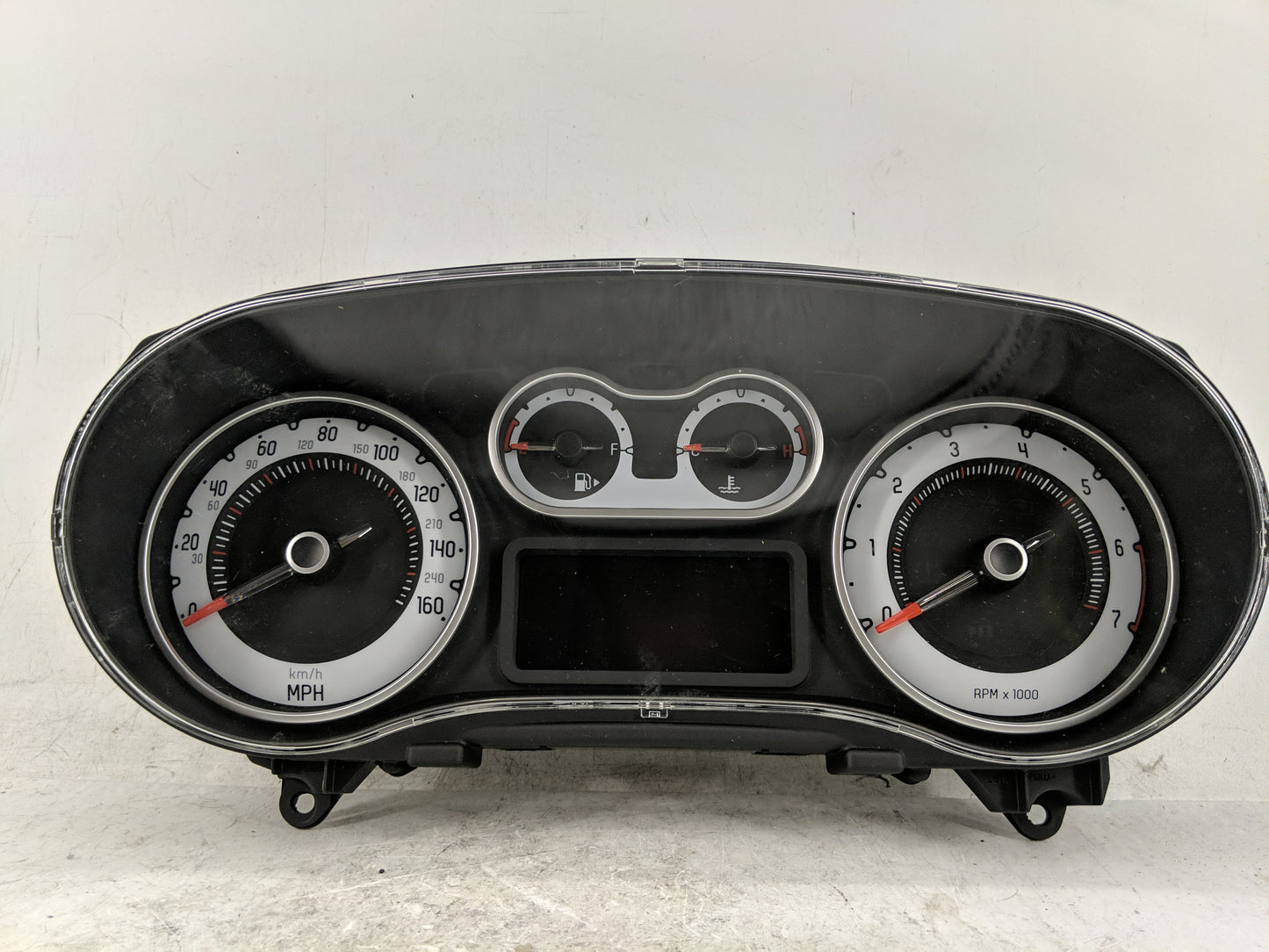 2014 Fiat 500 Instrument Cluster Speedometer Gauges P/N:51968387 Fits OEM Used Auto Parts - Oemusedautoparts1.com