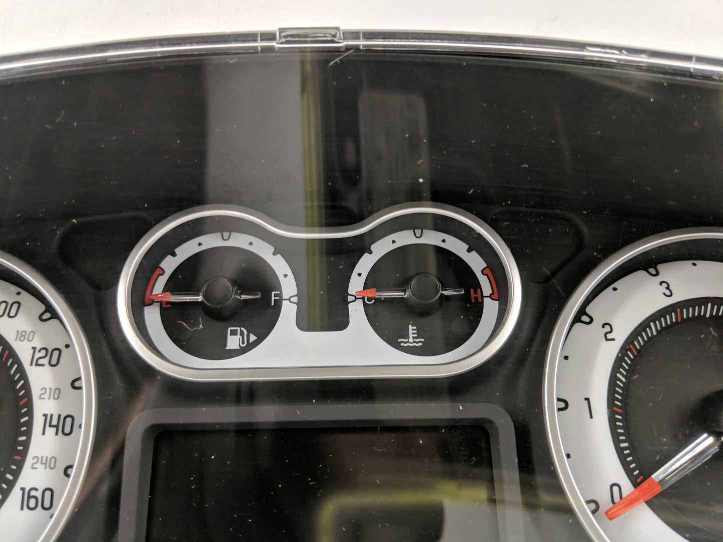 2014 Fiat 500 Instrument Cluster Speedometer Gauges P/N:51968387 Fits OEM Used Auto Parts - Oemusedautoparts1.com