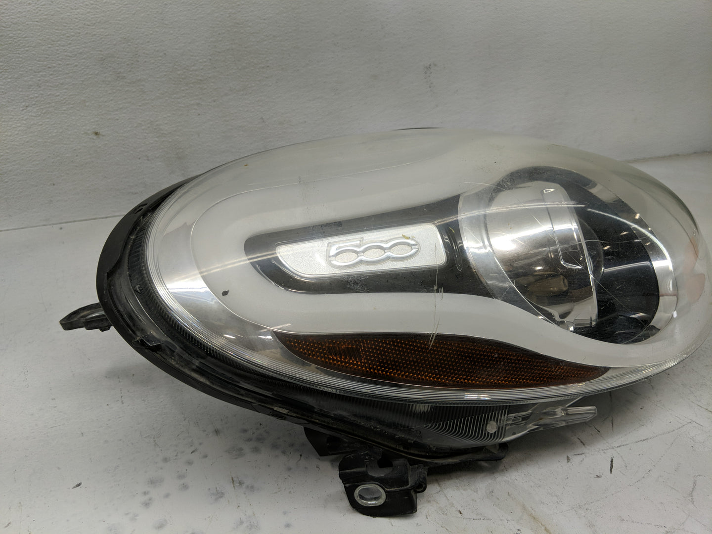 Fiat 500 Passenger Right Oem Head Light Headlight Lamp - Oemusedautoparts1.com