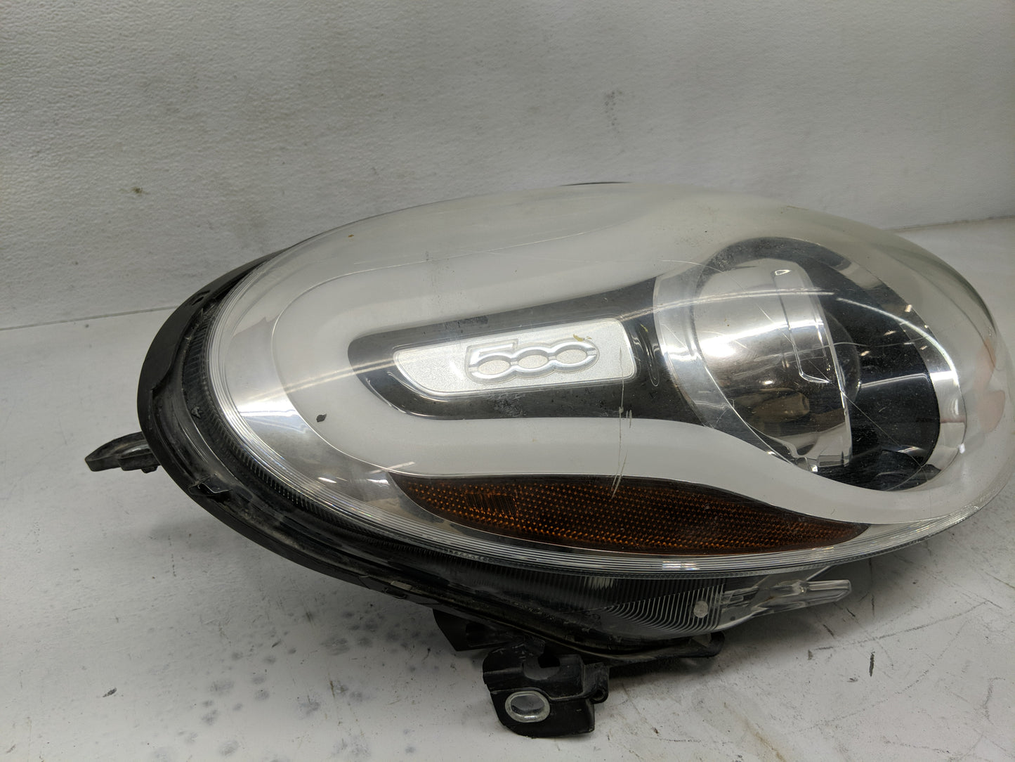 Fiat 500 Passenger Right Oem Head Light Headlight Lamp - Oemusedautoparts1.com