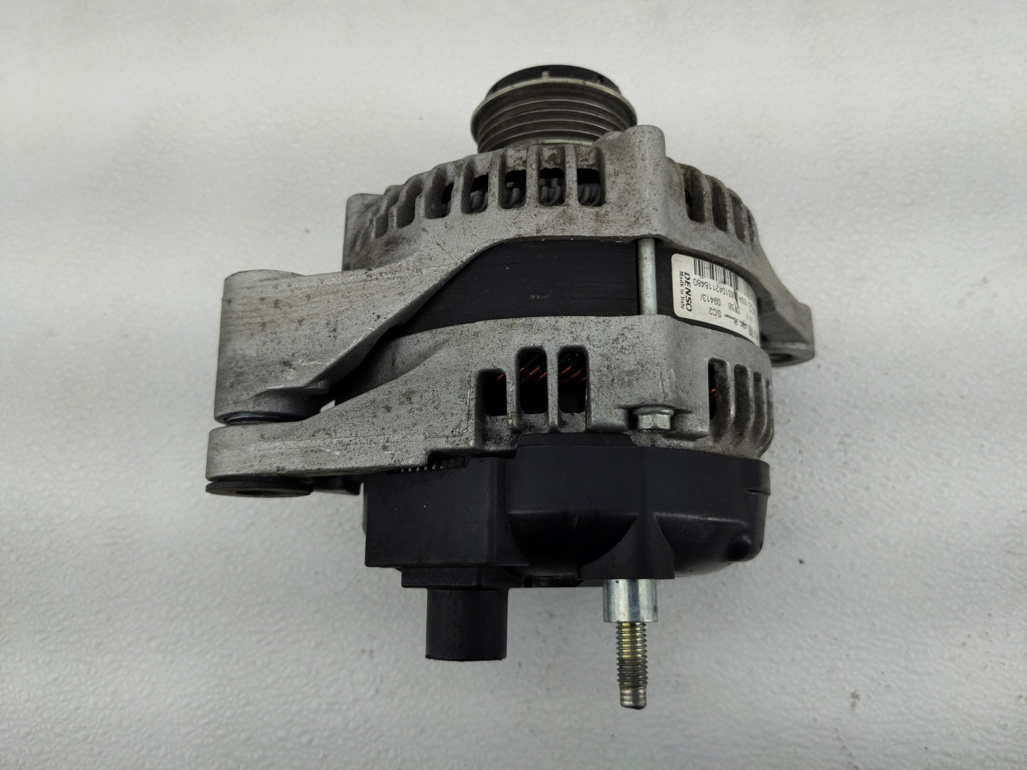 2014-2017 Fiat 500 Alternator Replacement Generator Charging Assembly Engine OEM P/N:51931432 Fits Fits 2014 2015 2016 2017 