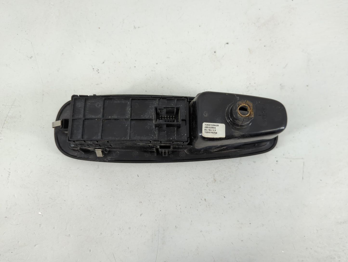 2014 Fiat 500 Master Power Window Switch Replacement Driver Side Left P/N:7355729620 Fits OEM Used Auto Parts - Oemusedautop