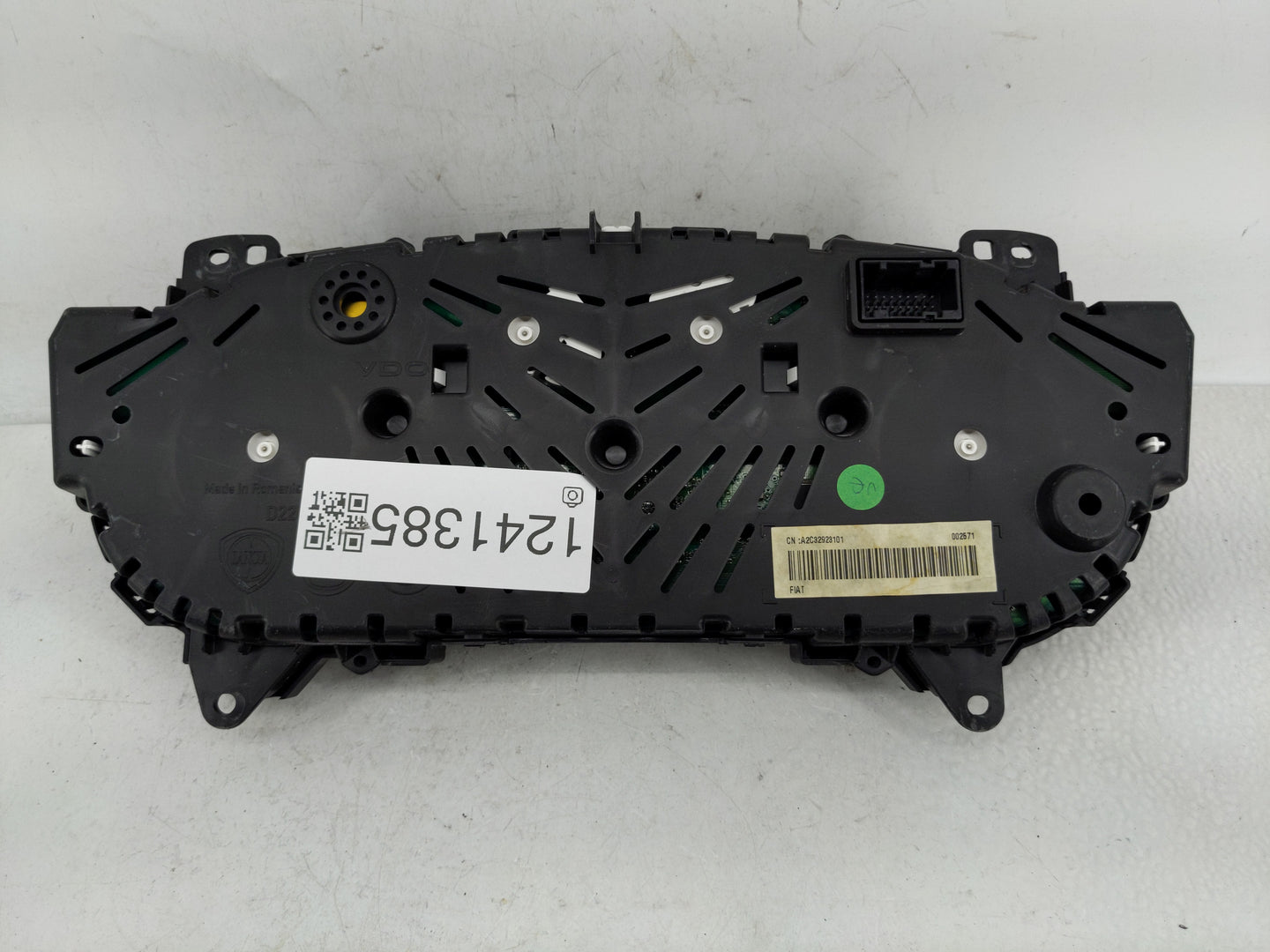 2014 Fiat 500 Instrument Cluster Speedometer Gauges P/N:51953204 Fits OEM Used Auto Parts - Oemusedautoparts1.com