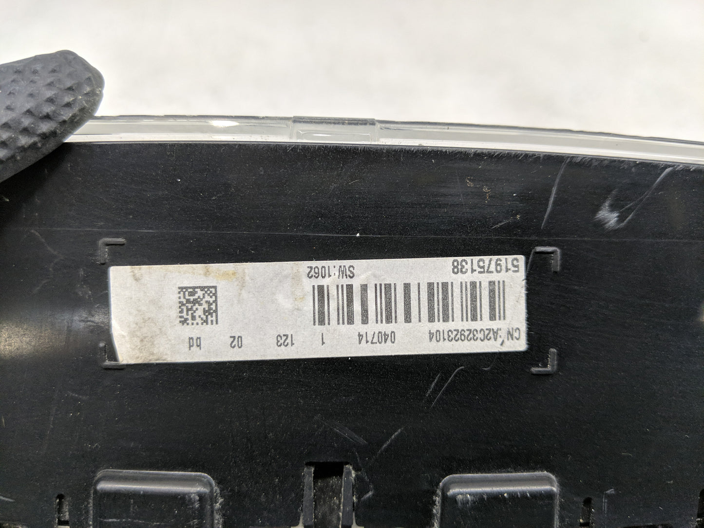2014 Fiat 500 Instrument Cluster Speedometer Gauges P/N:51975138 Fits OEM Used Auto Parts - Oemusedautoparts1.com