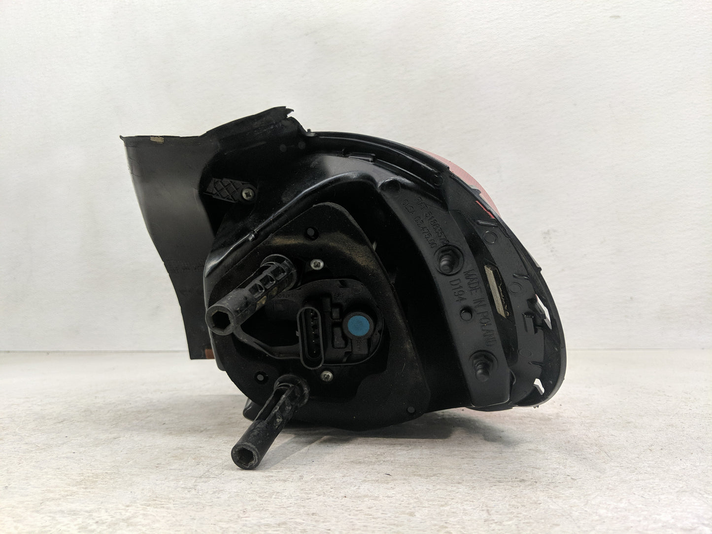 2014 Fiat 500 Tail Light Assembly Driver Left OEM P/N:51922308 Fits OEM Used Auto Parts - Oemusedautoparts1.com