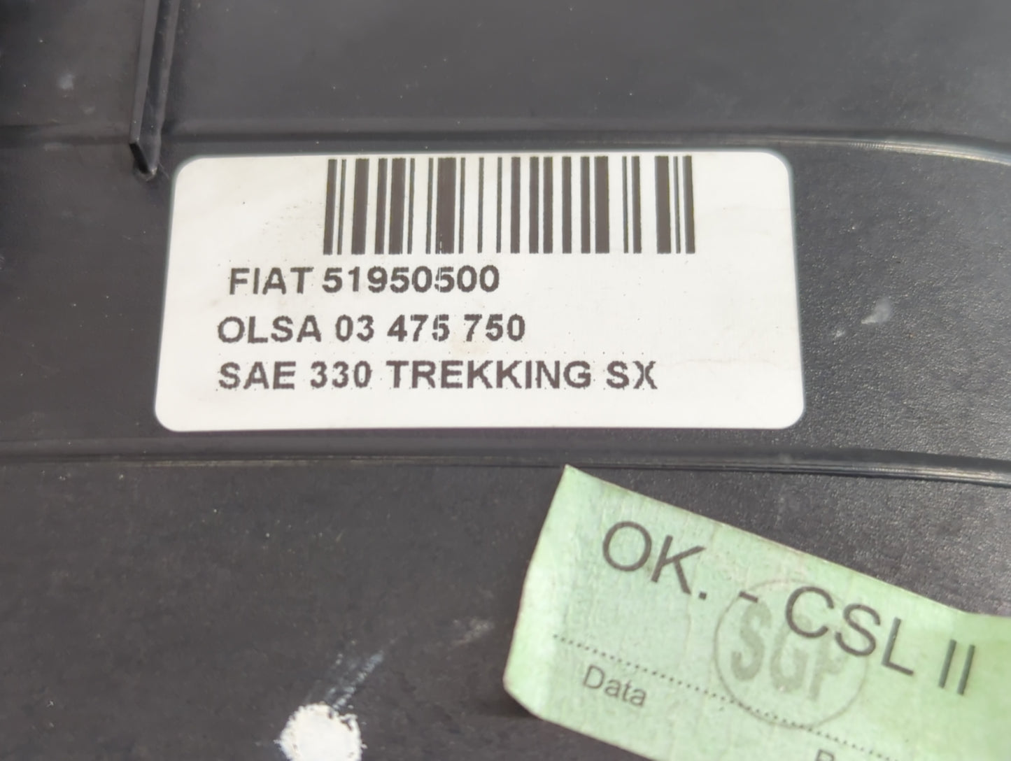 2014 Fiat 500 Tail Light Assembly Driver Left OEM Fits OEM Used Auto Parts - Oemusedautoparts1.com