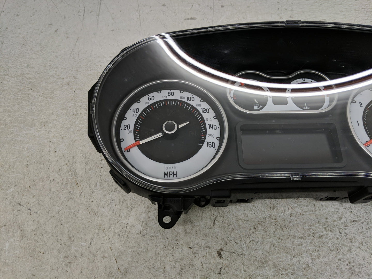 2014 Fiat 500 Instrument Cluster Speedometer Gauges P/N:51968387 Fits OEM Used Auto Parts - Oemusedautoparts1.com
