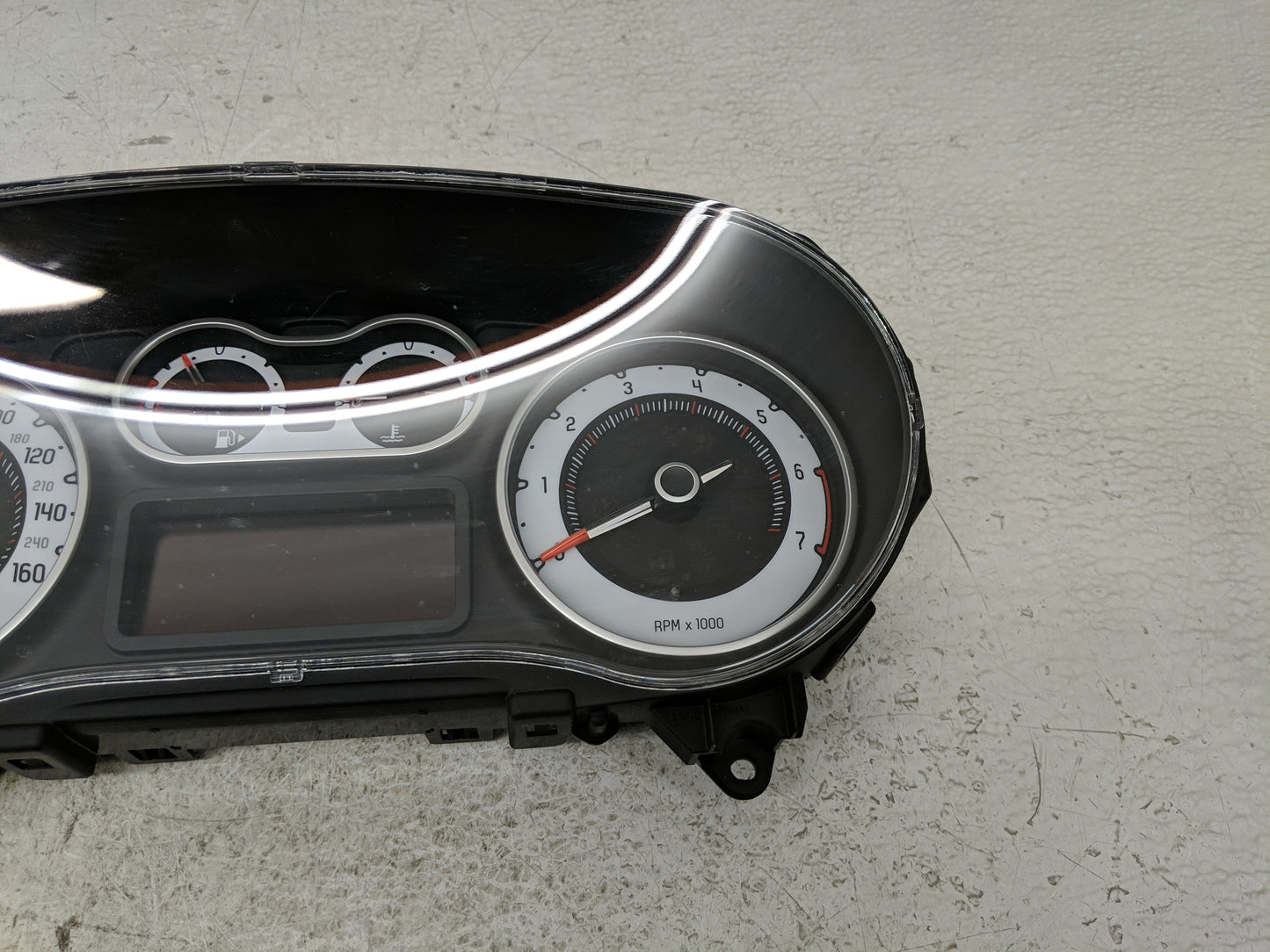 2014 Fiat 500 Instrument Cluster Speedometer Gauges P/N:51968387 Fits OEM Used Auto Parts - Oemusedautoparts1.com