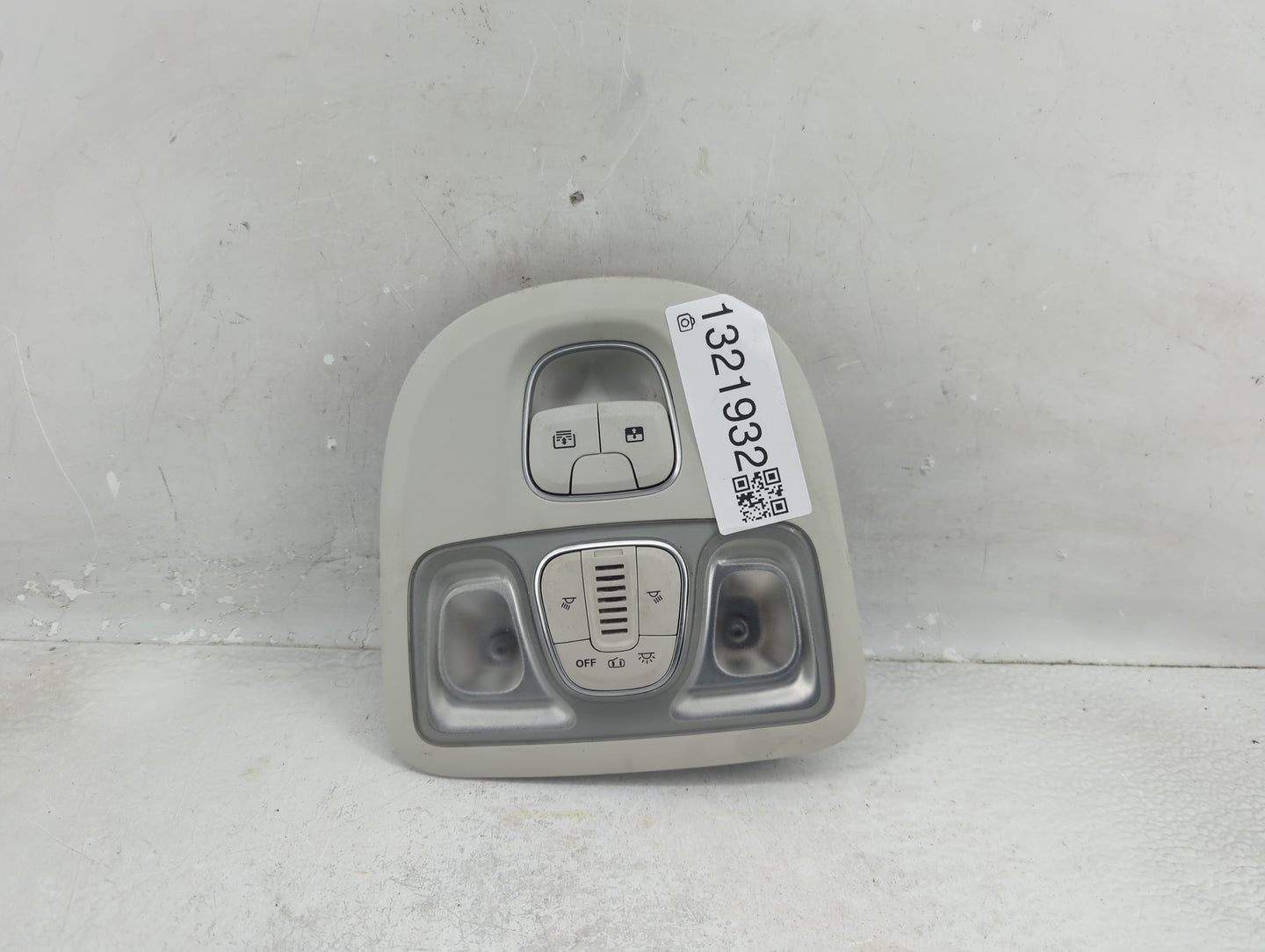 2014 Fiat 500 Overhead Roof Console - Oemusedautoparts1.com
