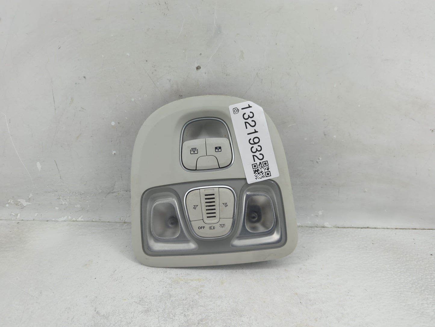 2014 Fiat 500 Overhead Roof Console - Oemusedautoparts1.com