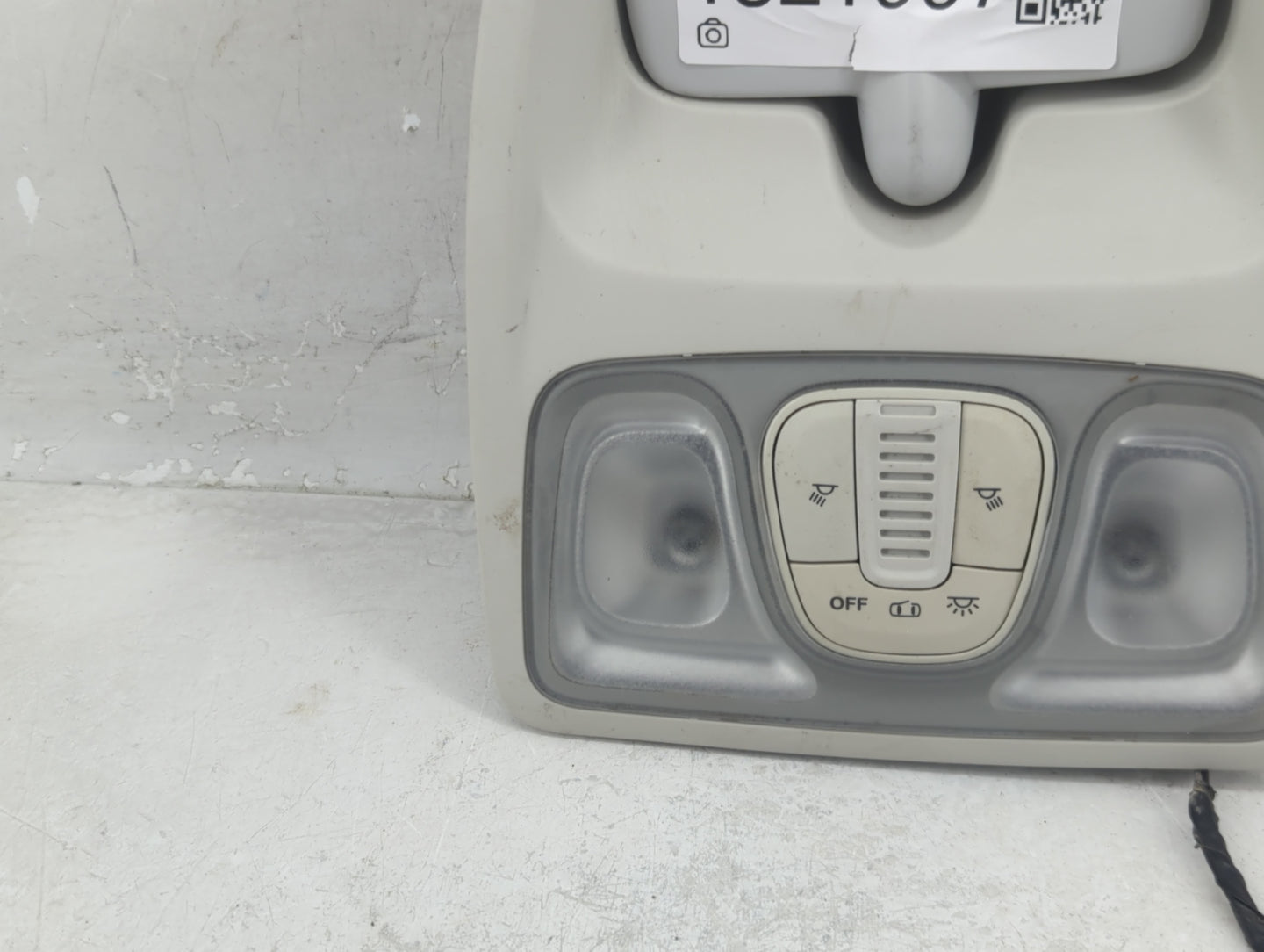 2014 Fiat 500 Overhead Roof Console - Oemusedautoparts1.com