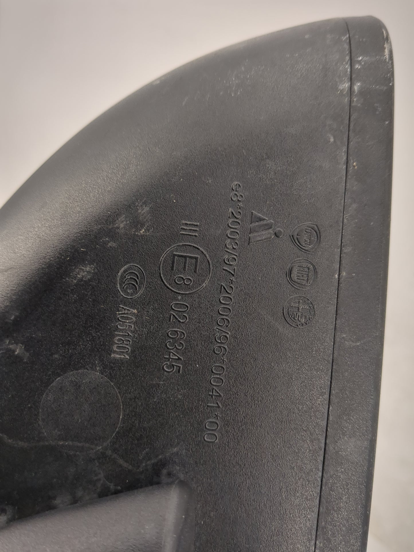 2014 Fiat 500 Driver Side View Mirror - Left Door Mirror OEM Used - Oemusedautoparts1.com