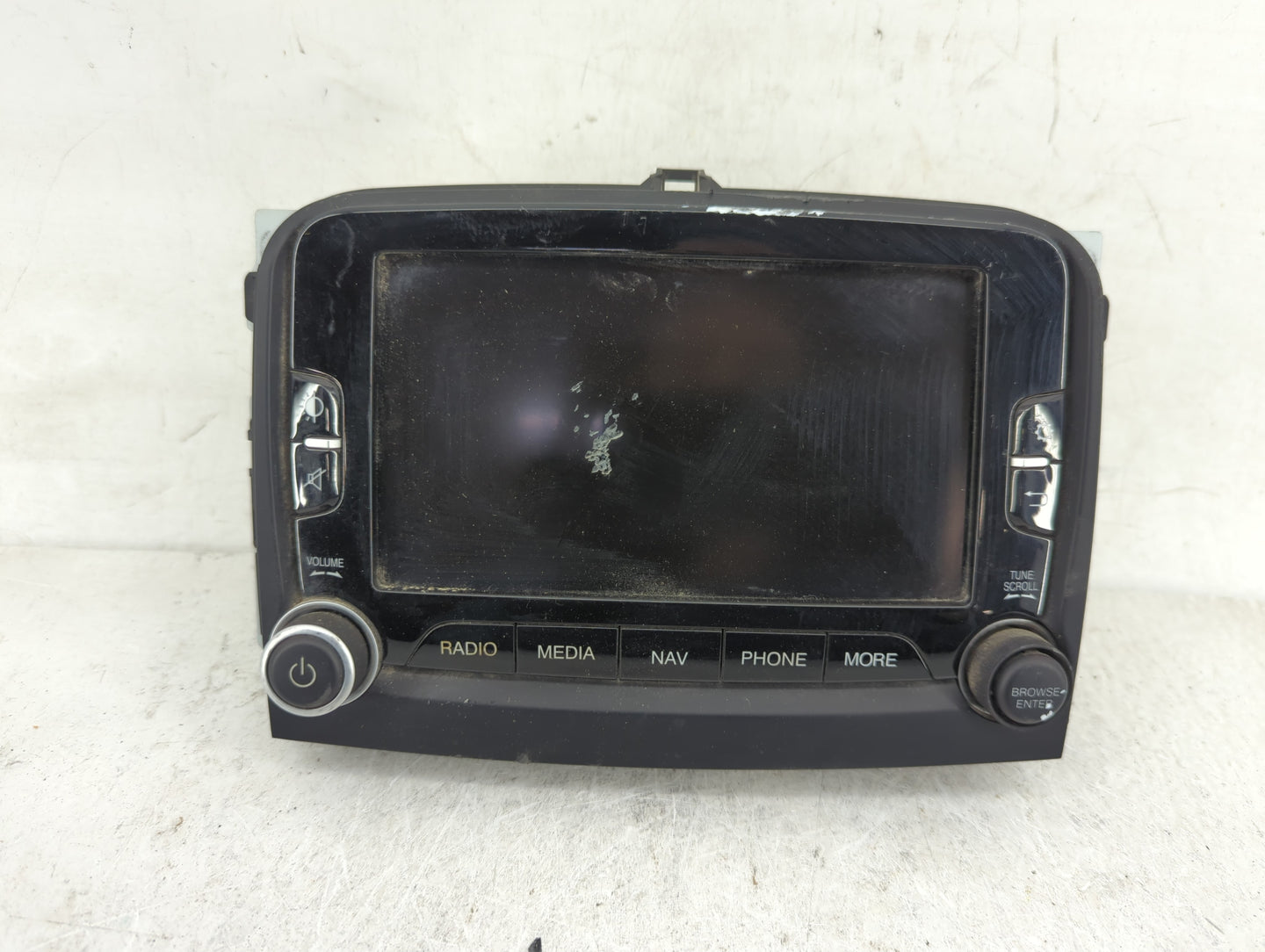 2014 Fiat 500 Radio AM FM Cd Player Receiver Replacement P/N:6434C-BE2803 Fits OEM Used Auto Parts - Oemusedautoparts1.com