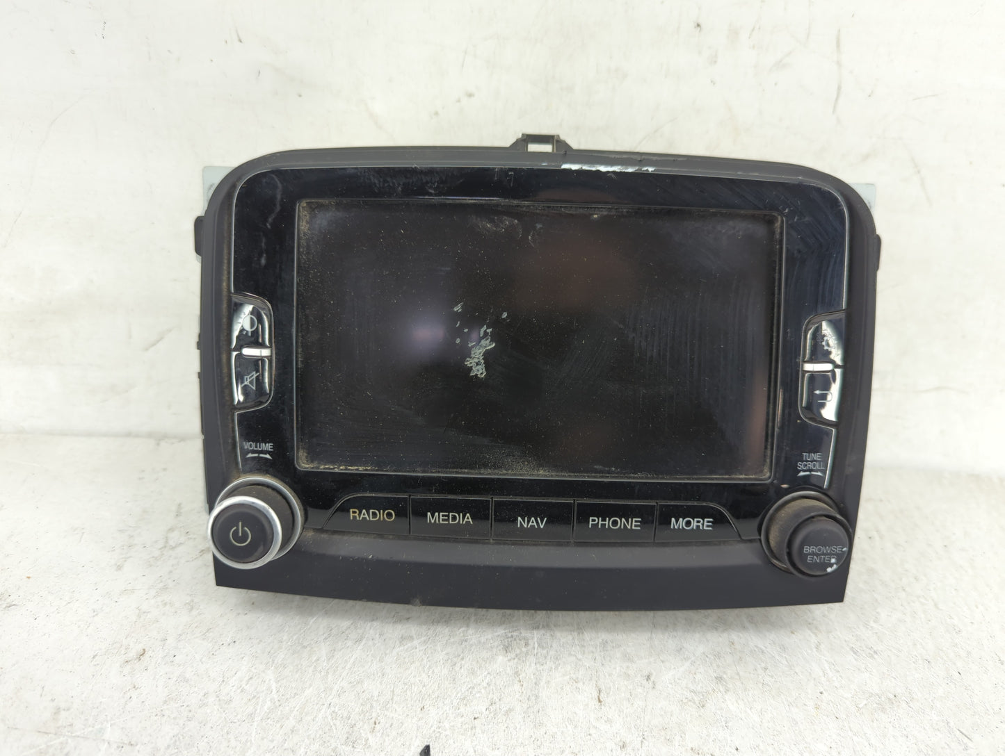 2014 Fiat 500 Radio AM FM Cd Player Receiver Replacement P/N:6434C-BE2803 Fits OEM Used Auto Parts - Oemusedautoparts1.com
