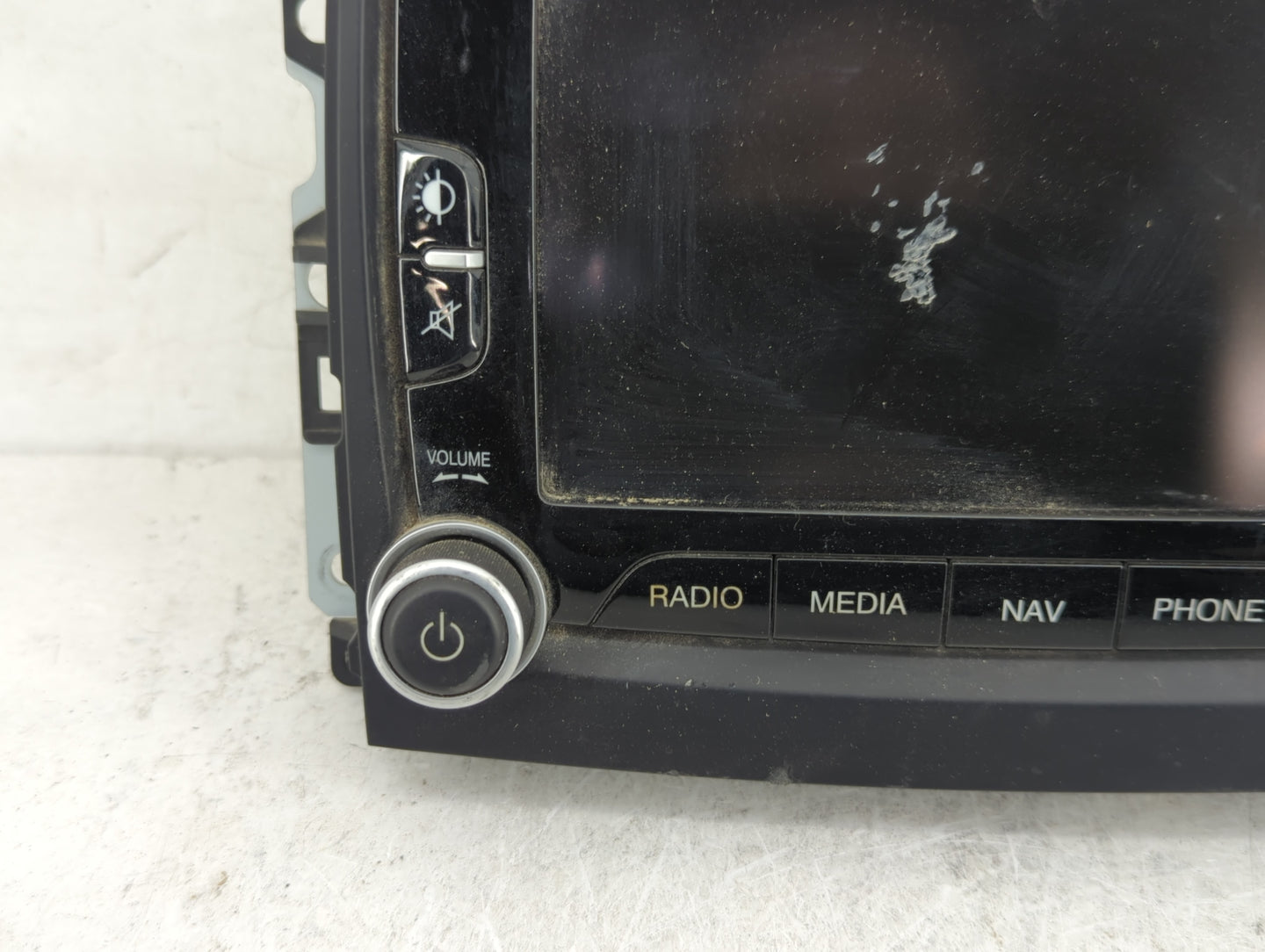 2014 Fiat 500 Radio AM FM Cd Player Receiver Replacement P/N:6434C-BE2803 Fits OEM Used Auto Parts - Oemusedautoparts1.com