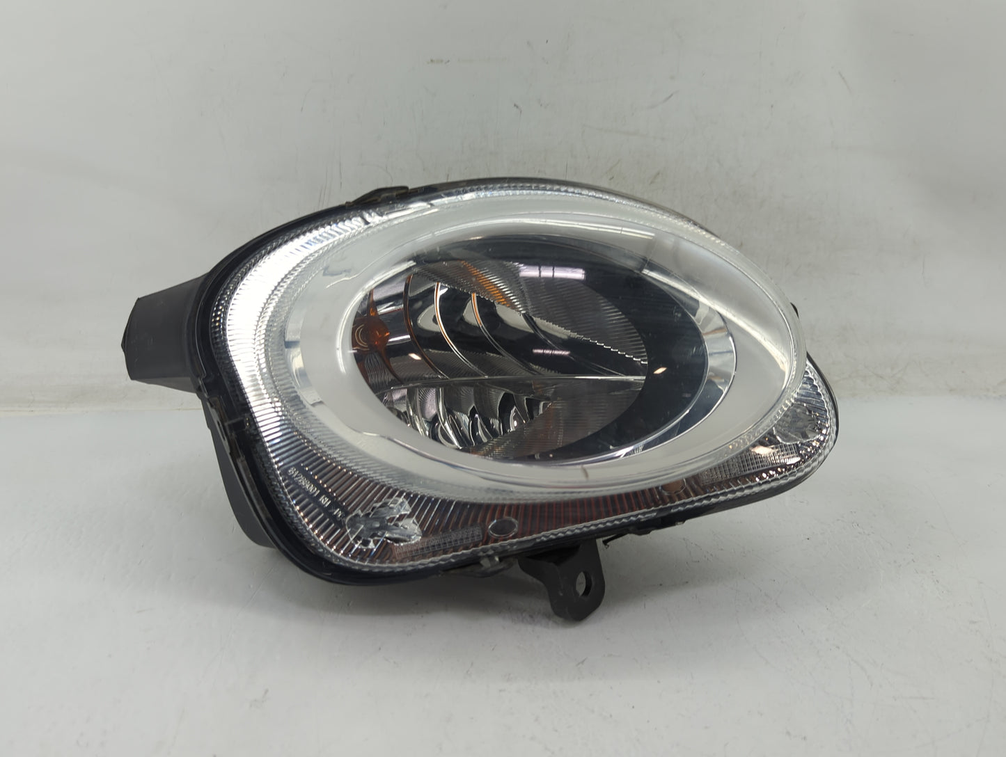 2014 Fiat 500 Driver Left Oem Front Light Lamp Black - Oemusedautoparts1.com