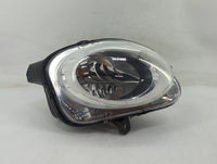 2014 Fiat 500 Driver Left Oem Front Light Lamp Black - Oemusedautoparts1.com