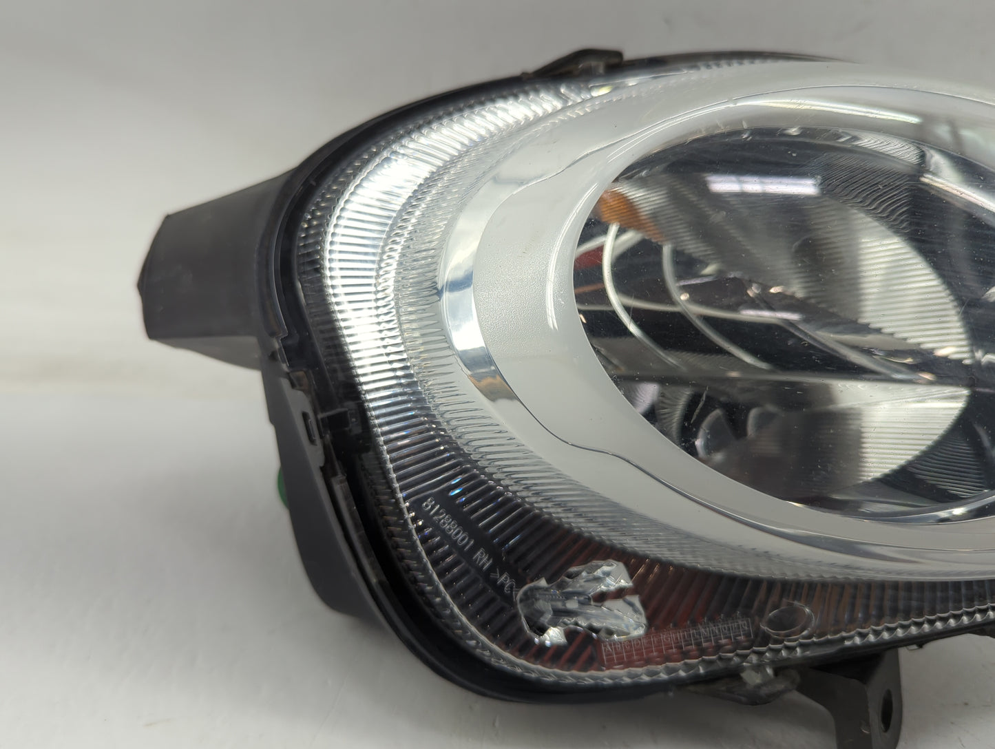 2014 Fiat 500 Driver Left Oem Front Light Lamp Black - Oemusedautoparts1.com
