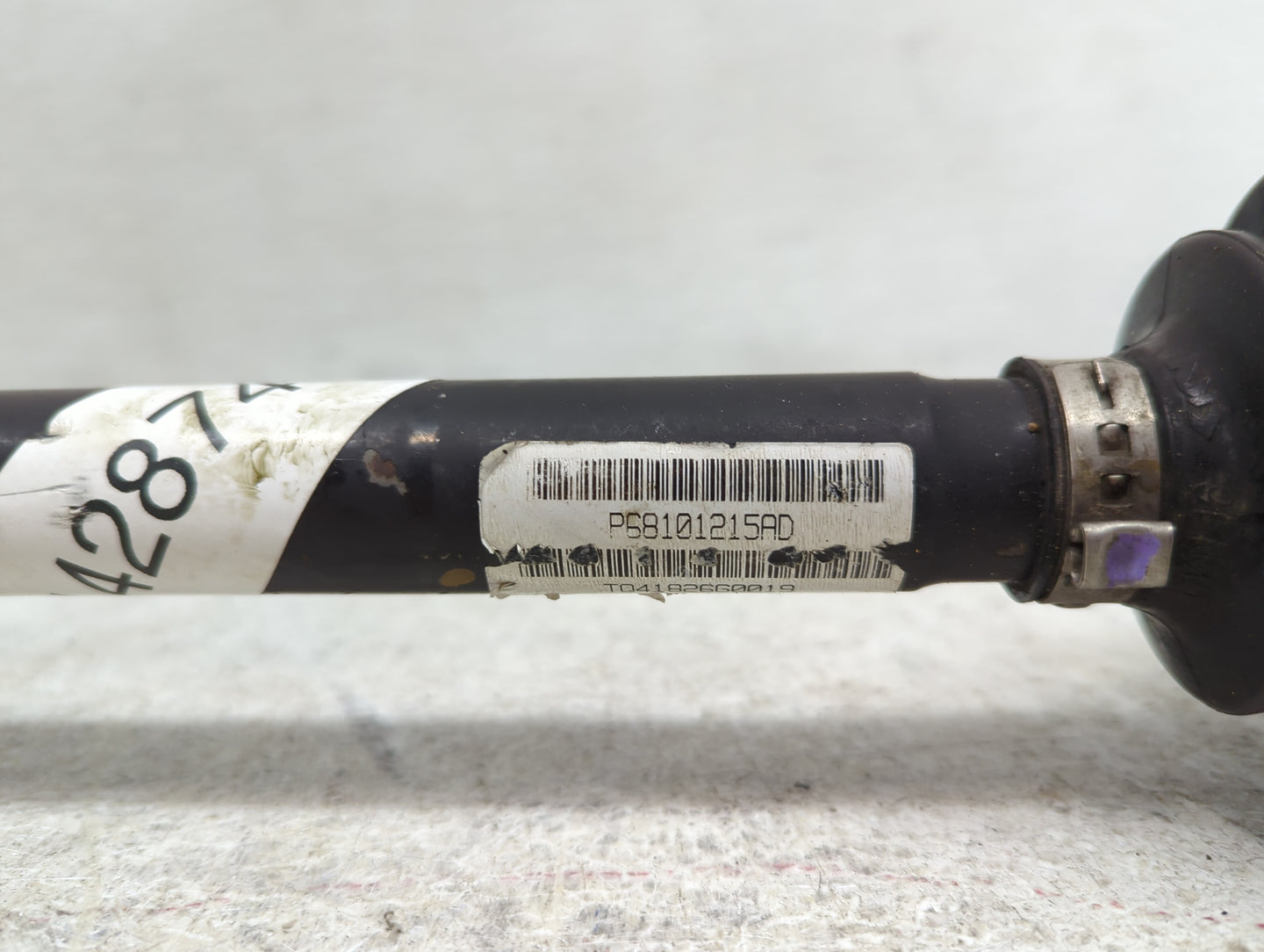 2012-2017 Fiat 500 Axle Shaft Front Driver Cv C/v - Oemusedautoparts1.com