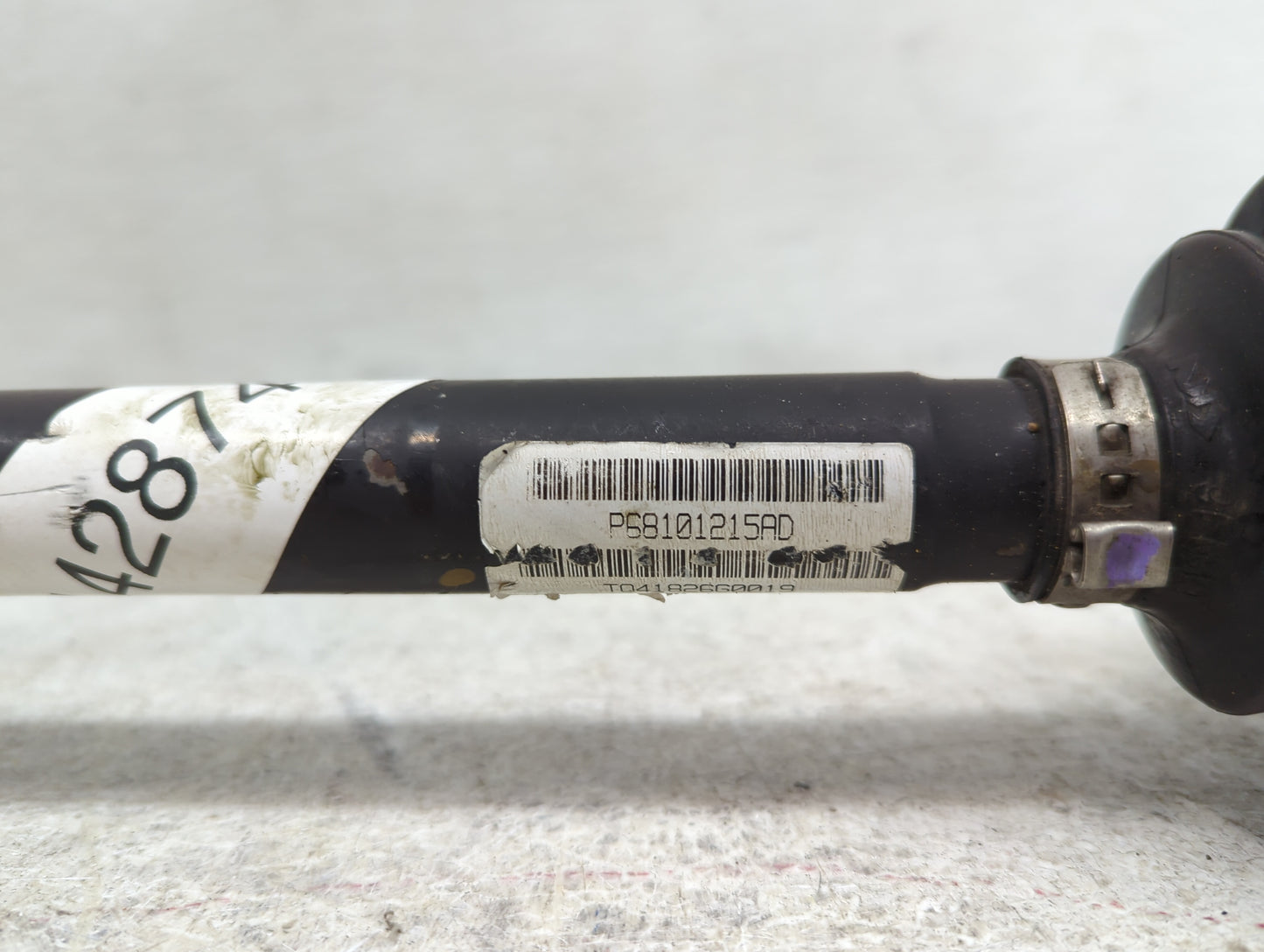 2012-2017 Fiat 500 Axle Shaft Front Driver Cv C/v - Oemusedautoparts1.com