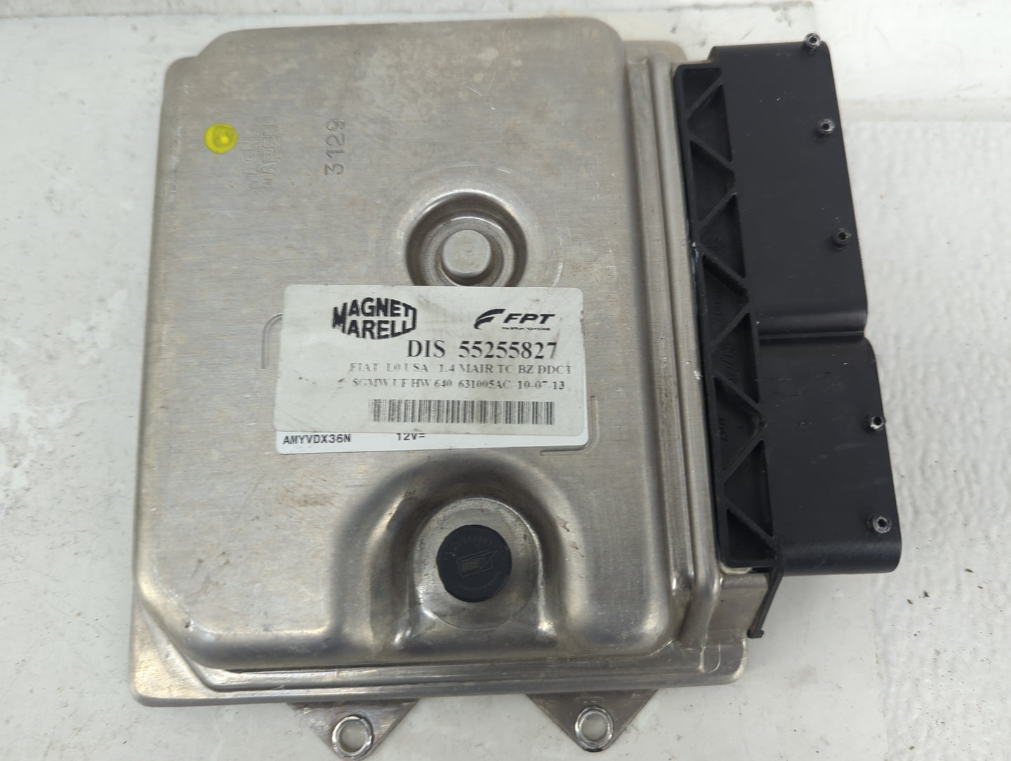 2014-2017 Fiat 500 PCM Engine Control Computer ECU ECM PCU OEM P/N:55255827 Fits Fits 2014 2015 2016 2017 OEM Used Auto Part