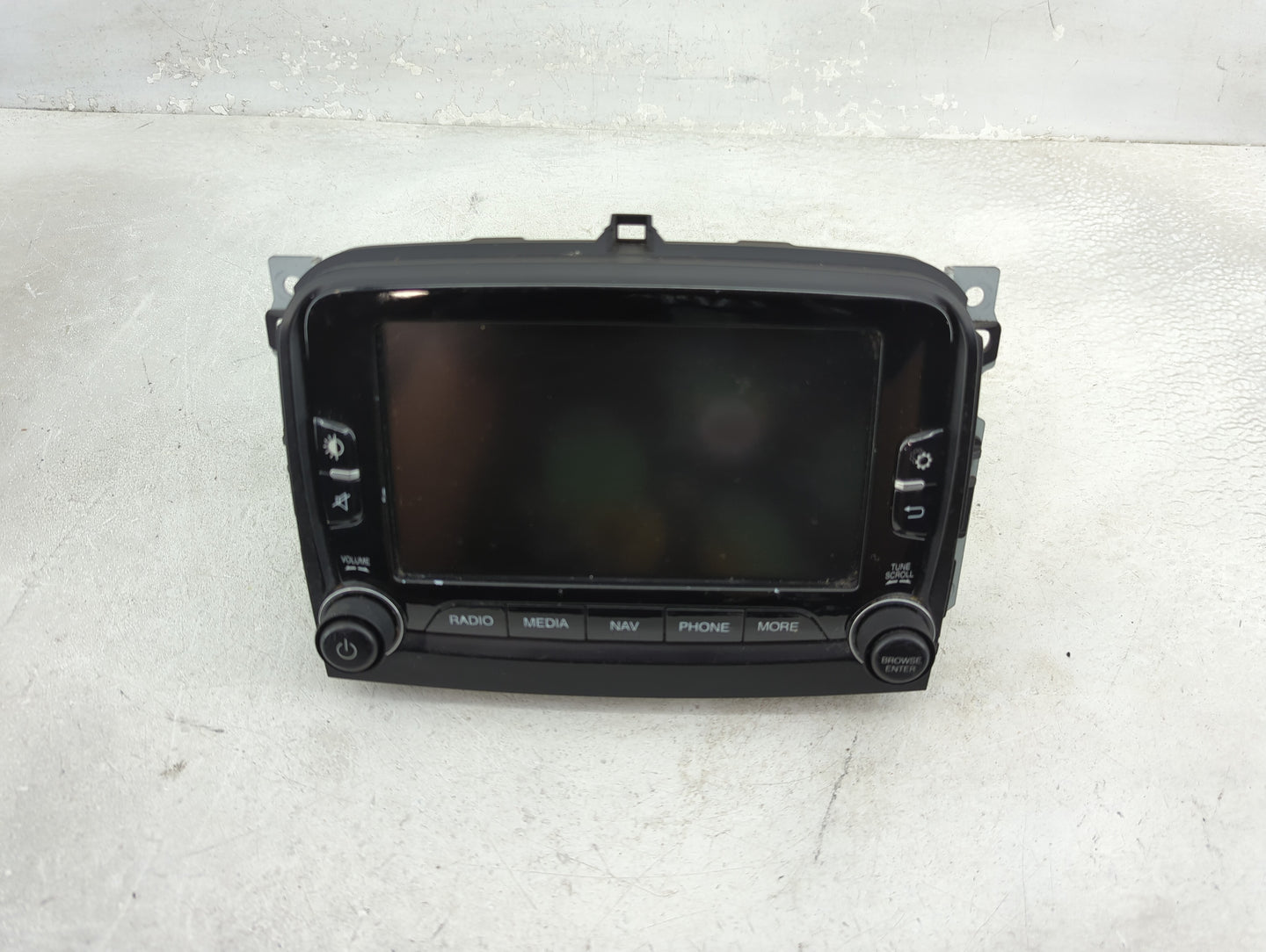 2014 Fiat 500 Radio AM FM Cd Player Receiver Replacement P/N:VP3 330 MX T00BE084373240, QNG-BE2803, 6434C-BE2803, 735577842 