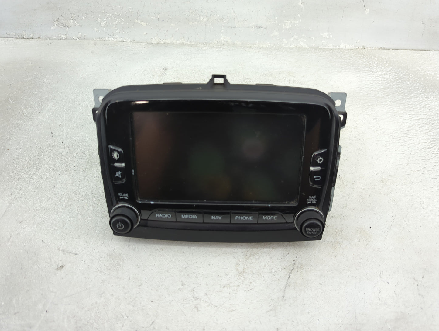 2014 Fiat 500 Radio AM FM Cd Player Receiver Replacement P/N:VP3 330 MX T00BE084373240, QNG-BE2803, 6434C-BE2803, 735577842 