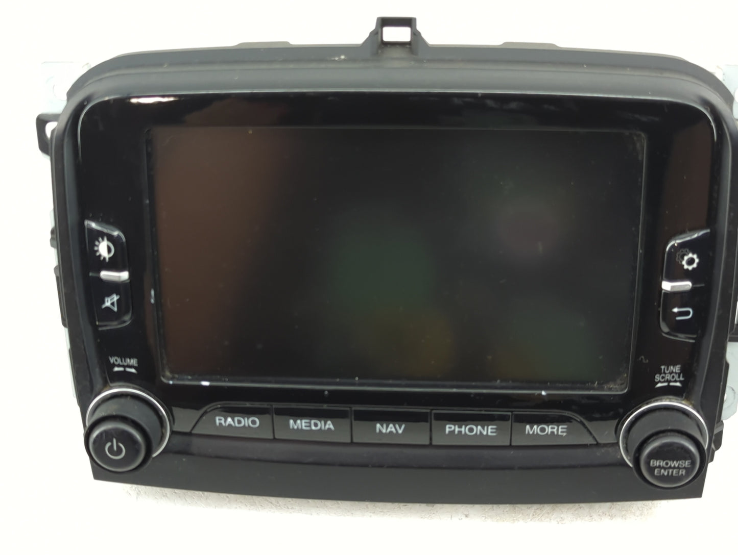 2014 Fiat 500 Radio AM FM Cd Player Receiver Replacement P/N:VP3 330 MX T00BE084373240, QNG-BE2803, 6434C-BE2803, 735577842 