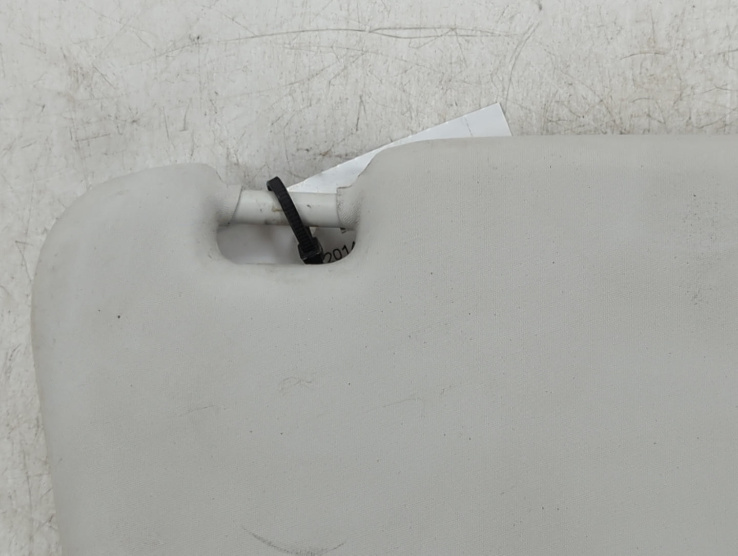 2014 Fiat 500 Sun Visor Shade Replacement Passenger Right Mirror Fits OEM Used Auto Parts - Oemusedautoparts1.com