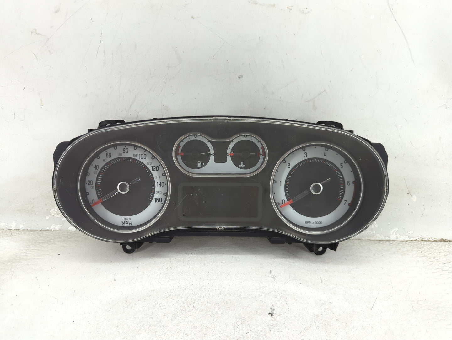 2014 Fiat 500 Instrument Cluster Speedometer Gauges P/N:A2C32923102 Miles: Fits OEM Used Auto Parts - Oemusedautoparts1.com