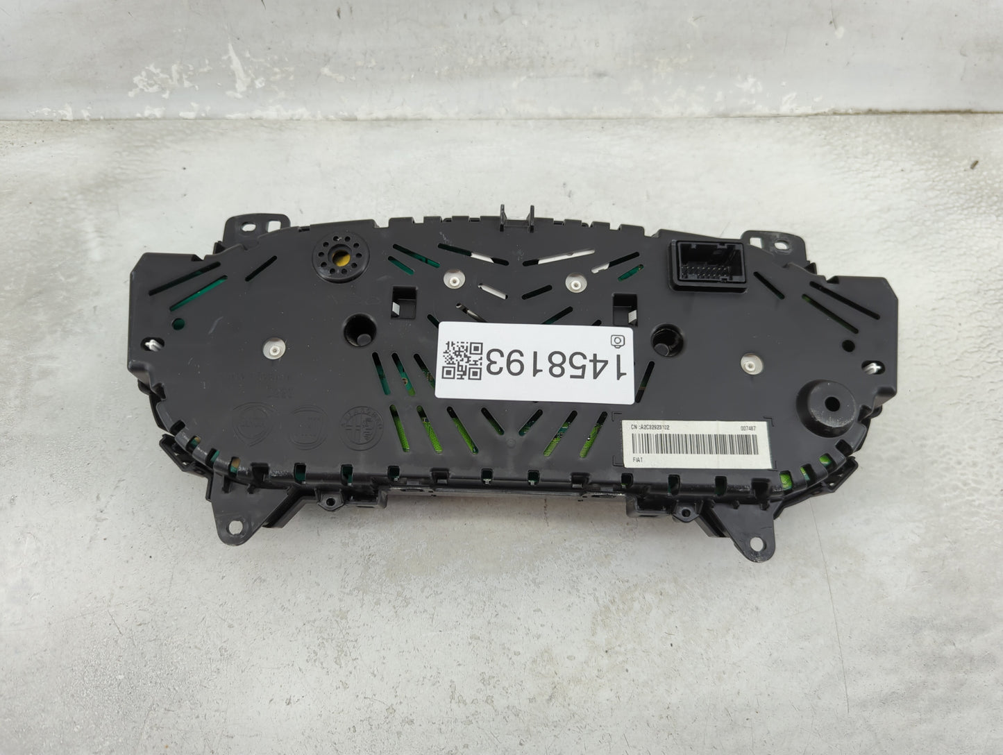 2014 Fiat 500 Instrument Cluster Speedometer Gauges P/N:A2C32923102 Miles: Fits OEM Used Auto Parts - Oemusedautoparts1.com