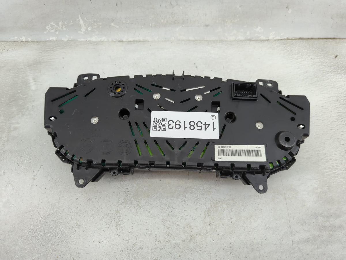 2014 Fiat 500 Instrument Cluster Speedometer Gauges P/N:A2C32923102 Miles: Fits OEM Used Auto Parts - Oemusedautoparts1.com