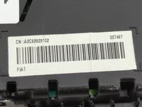 2014 Fiat 500 Instrument Cluster Speedometer Gauges P/N:A2C32923102 Miles: Fits OEM Used Auto Parts - Oemusedautoparts1.com
