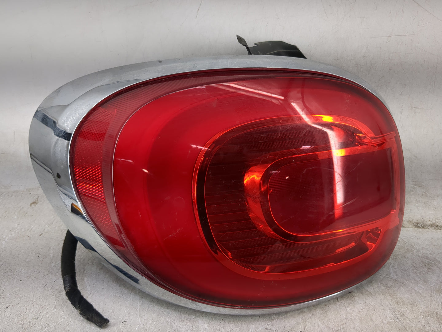 2014 Fiat 500 Tail Light Assembly Driver Left OEM P/N:51922308 Fits OEM Used Auto Parts - Oemusedautoparts1.com