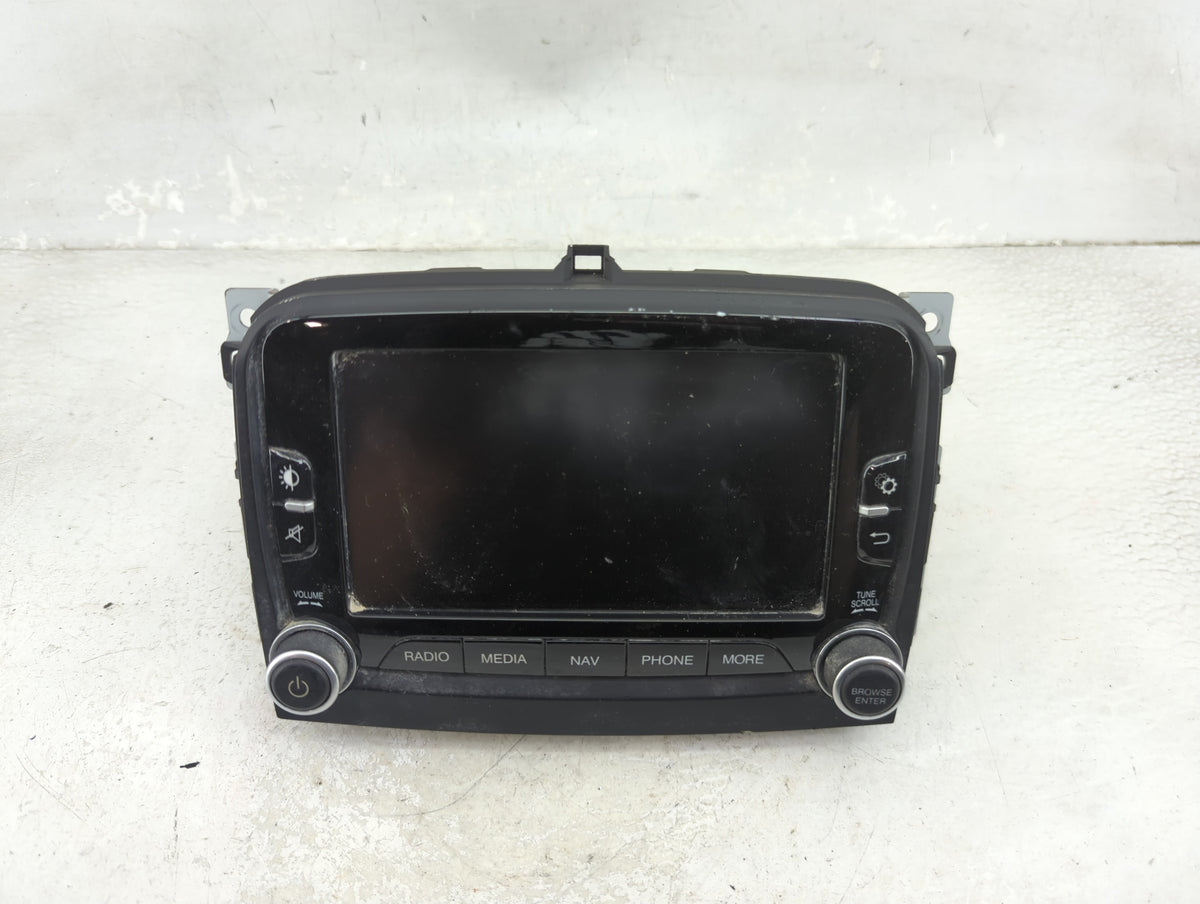 2014-2016 Fiat 500 Radio AM FM Cd Player Receiver Replacement P/N:VP3 330 MX 6434C-BE2803, QNG-BE2803 Fits Fits 2014 2016 OE